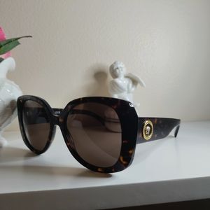 Versace Havana Sunglasses